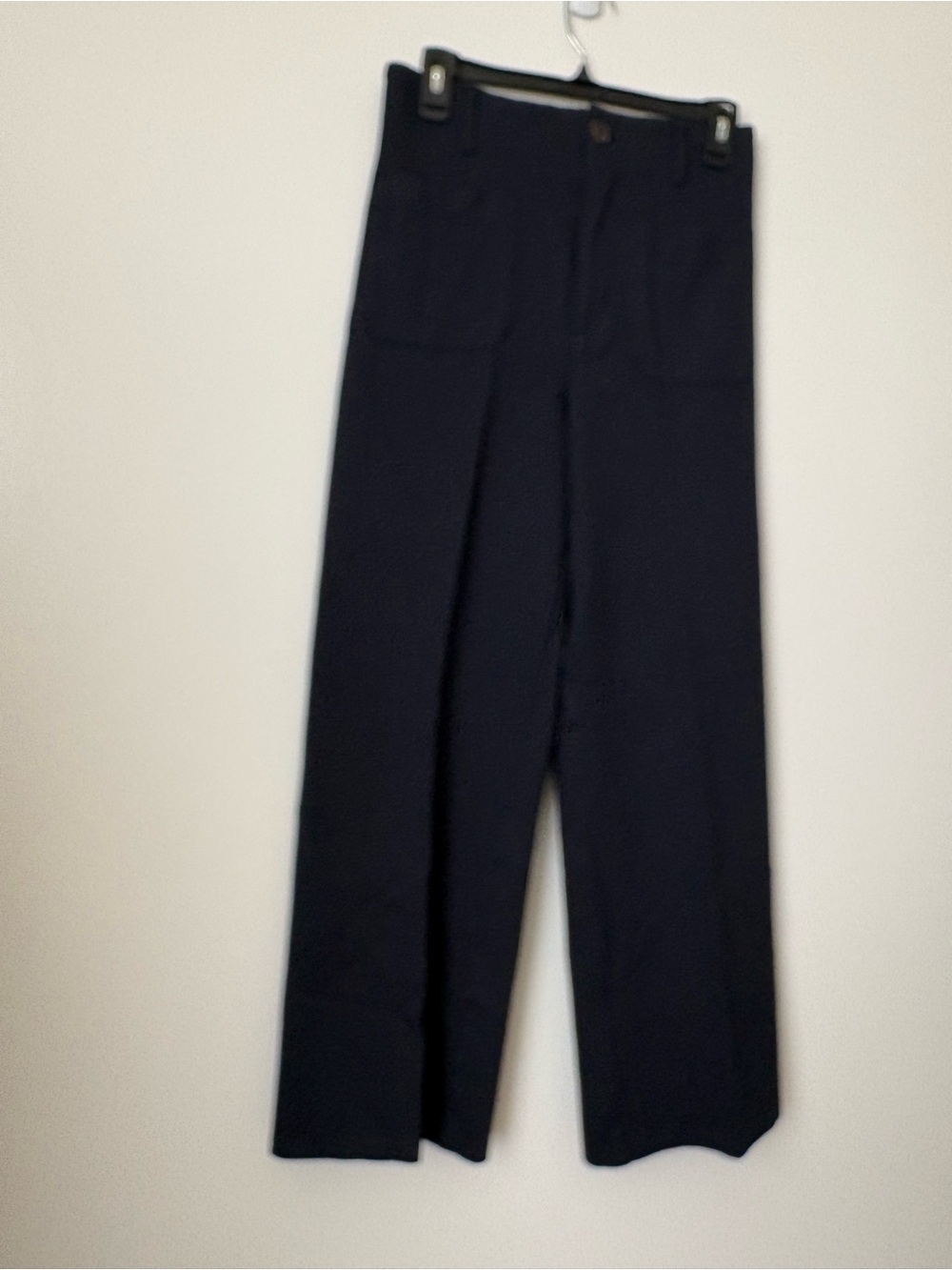 LC Lauren Conrad Black Wide-Leg Trousers